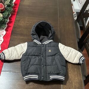 GAP Infant Black Puffer Jacket
